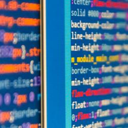 Python coding on screen