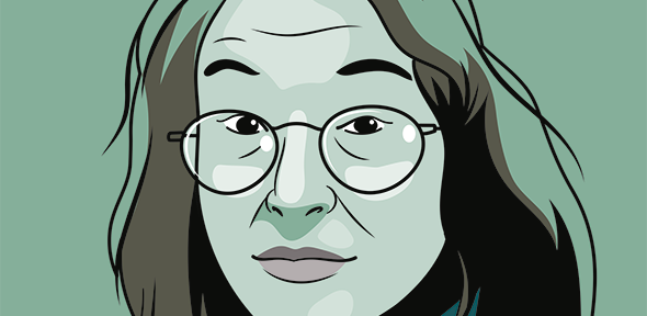Illustration of course tutor Joanne Limburg